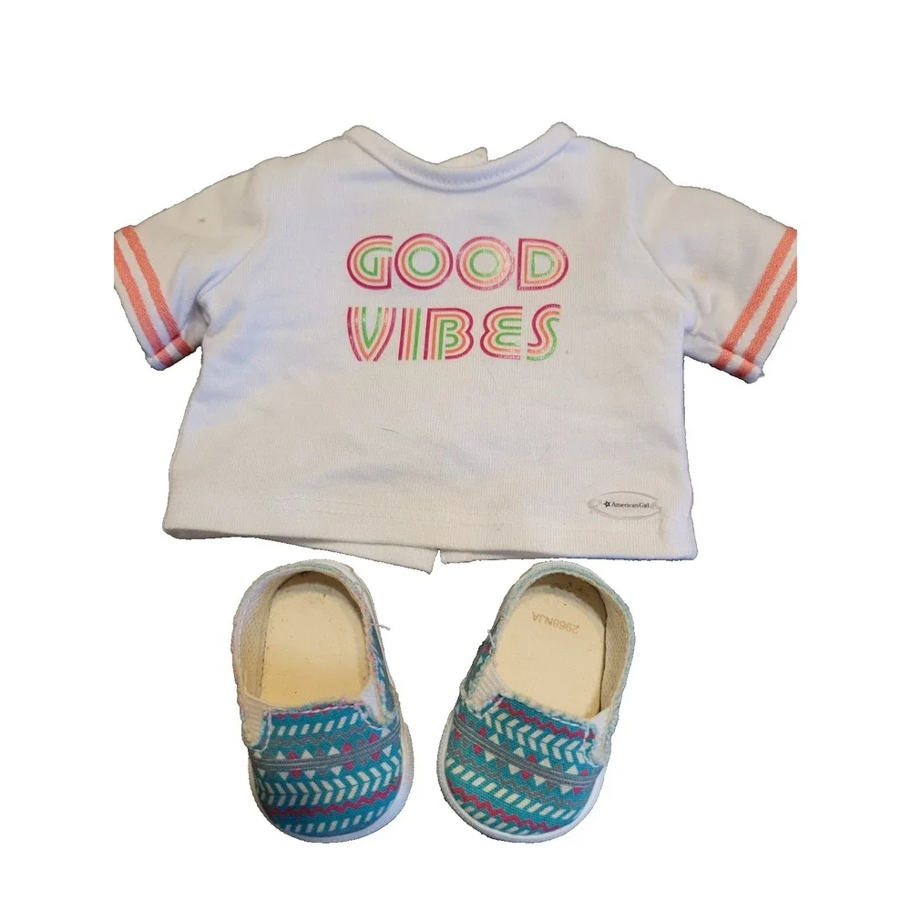 American Girl Doll Truly Me GOOD VIBES Skate Outfit  18